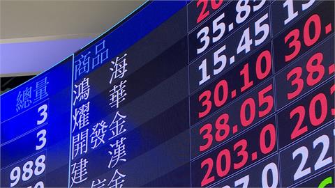 台股大漲452點收23209　　台積電衝上981元新天價