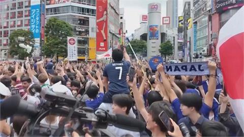 日本世足4：0大勝突尼西亞　球迷湧澀谷十字路口嗨慶