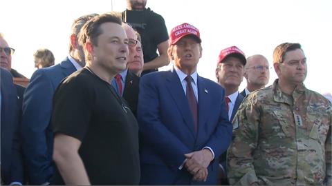 川普到場看SpaceX星艦第6次試射！　可惜未上演「筷子夾火箭」