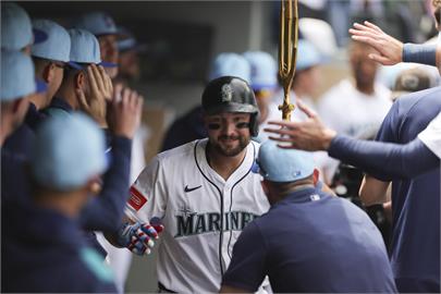 MLB(影)／水手強打捕手全壘打轟不停　追平名人堂巨砲明星賽的紀錄