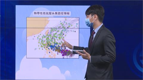 「奈格」颱風最快明天生成！　最接近台灣時程曝
