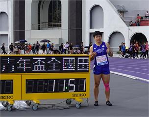 《田徑》心態轉變突破關鍵　胡家蓁珍惜舞台衝出11秒50