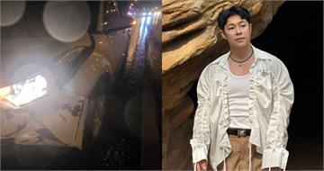 《星光大道》男星國道打滑3圈撞護欄　胸部挫傷急送醫