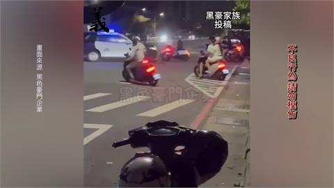 端午連假不睡覺？　？　三重警逮「改裝車聚」開24張違規罰單