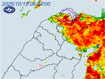 快新聞／最新！大雷雨狂轟北北基　持續時間全曝光