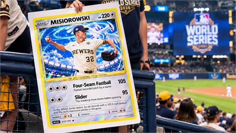 MLB(影)／世界大賽最強「寶可夢」現身！釀酒人王牌生命值220　兩大必殺技曝光