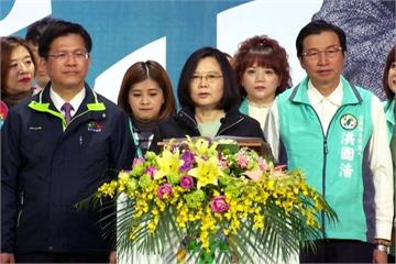 小英輔選列車首發南投 直搗吳敦義故鄉