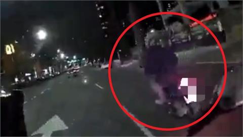 快新聞／往哪裡跑？新北新莊1男「騎車左右搖晃」遭攔查加速逃逸　竟是通緝犯毒駕