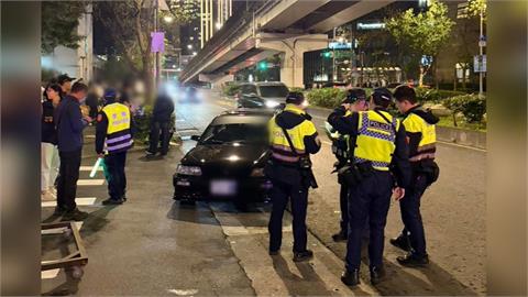 王陽明揪「韓哥」靜態快閃車聚變調　警現場取締53件違規