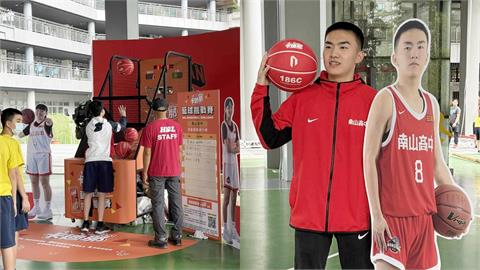 HBL/你玩投籃機強嗎?南山男籃校園掀起「籃球火」預熱11月底雄中預賽
