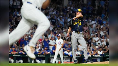 MLB(影)／國聯賽揚最大熱門踢鐵板！釀酒人少主「25場神紀錄」中斷　失常原因曝