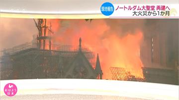 巴黎聖母院遇劫滿一月 開放民眾進入拍攝