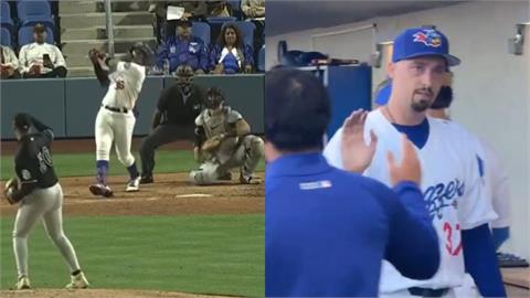 MiLB(影)／逆轉勝靠他！柯敬賢「追平轟+三打點」 夢幻聯動「賽揚強投」復健賽