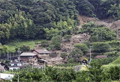日本九州暴雨釀山崩　1死3失聯　要求逾17萬居民立即避難