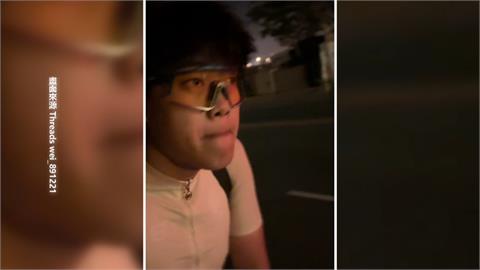 熱血！２３歲男子挑戰獨輪車攻上武嶺亭　獲上萬網友讚賞