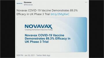 又一美國疫苗試驗出爐 諾瓦瓦克斯有效率89.3％ 對抗變種也有效