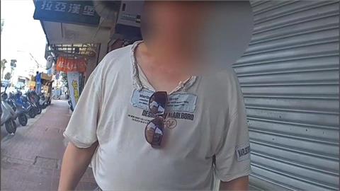 丟臉轉生氣！老翁違規穿馬路不服取締　飆罵員警還揮拳打人
