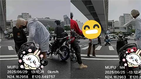 抗癌鬥士路邊賣玉蘭花...騎士霸氣掏1000元！他「1舉動回應」暖哭9萬人