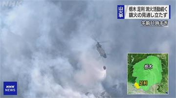 天乾物燥助長火勢 日關東2起火燒山