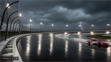 NASCAR可口可樂600雨戰 Daniel Suarez 奪冠終結勝荒