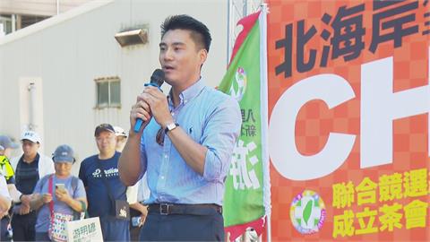快新聞／民進黨這縣市起風了！前藍營青年站台助陣　挺他選市長帶領全壘打