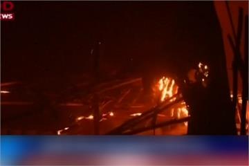 孟買大樓大火 15人命喪火窟