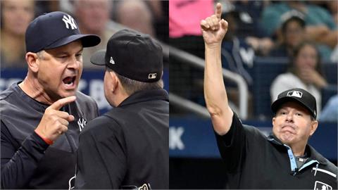 MLB／裁判一口氣趕兩人！洋基總教練、首席教練雙遭驅逐　「第三順位督軍」場面火爆