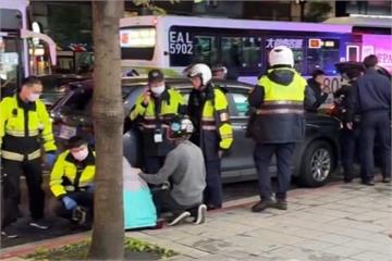 北捷新埔站寒夜驚魂　女子與男友爭吵裸體跳車嚇壞路人