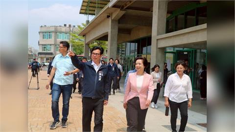 快新聞／綠營台中選將何欣純偕市議會黨團　赴高雄市府參訪交流