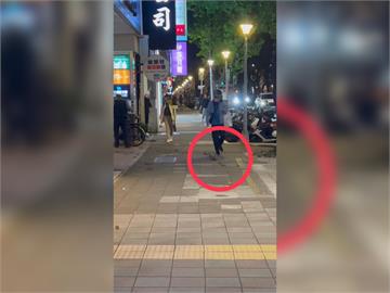 快新聞／驚！北市中山區大樓突「天降落石」　路人怒：砸到會死翹翹