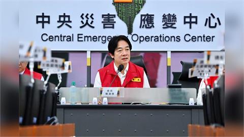 LIVE／因應「鳳凰」颱風！賴卓坐鎮災害應變中心　季連成也現身