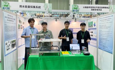 【淡江傳真】淡江航太團隊榮獲「綠點子」鈦金獎 發明電能數位孿生平台實踐「ESG+AI=∞」