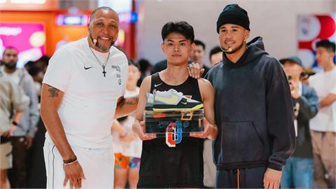 NBA／「宇宙政大」強還要更強！林子皓「澳門賽」獲太陽布克指導、榮膺最傑出球員