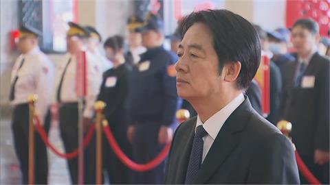 快新聞/賴清德來了!主持忠烈殉職人員致祭典禮 五院院長唯獨「他」未現身