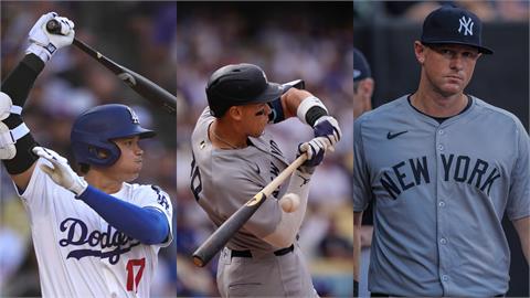MLB(影)/大谷、法官都4支0 洋基「打擊機器」4安猛打賞率隊擊敗道奇
