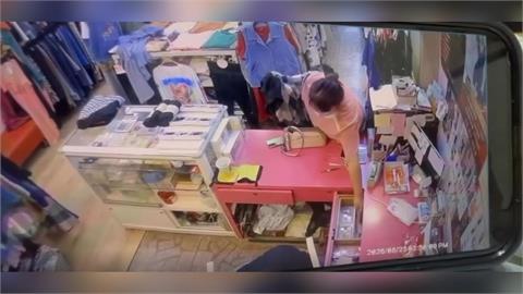 中壢女賊鑽櫃台偷錢！網爆：昔偷檳榔店 今偷服飾店