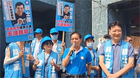 快新聞／王鴻薇第二！趙少康陪掃木新市場　賴士葆也挨嗆「大罷免大成功」
