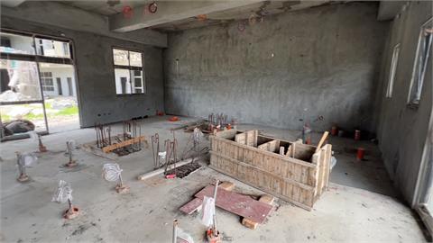 雲林北港斥資上億蓋鎮立幼兒園　才蓋一半！廠商違約落跑工程停擺