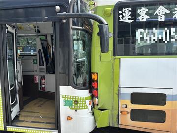 快新聞／週日不平靜！北市大安區2公車追撞　9名傷者緊急送醫
