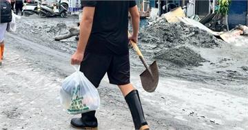 「鏟子超人」湧花蓮光復災區　外國人驚：只有台灣會這樣
