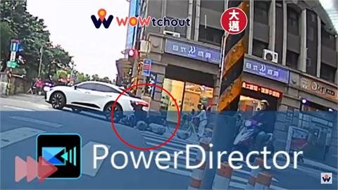 快新聞／「五桶」滾滿地！　新北騎士送瓦斯超載摔車嚇壞路人畫面曝