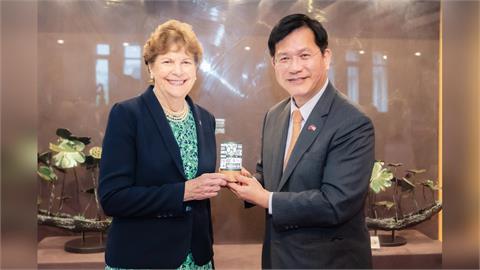 美國跨黨派參議員訪台　林佳龍：台美轉為「共生夥伴關係」