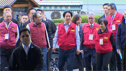 賴清德視察板橋防災協作中心　拚中央地方合作加強韌性