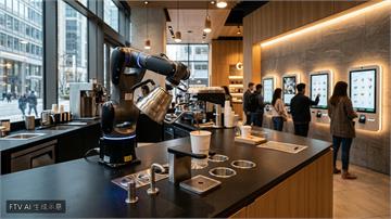 北京機器人咖啡店開幕 1小時沖202杯創金氏紀錄