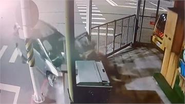 休旅車失控高速自撞幼兒園圍牆　駕駛送醫不治車上發現毒品咖啡包