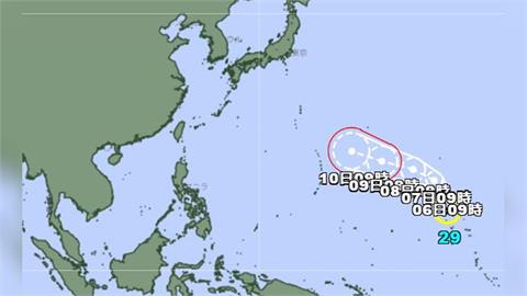快新聞／3颱共存！「小熊」颱風生成了　影響台灣機率曝