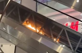 桃園購物中心手扶梯下方竄火　網戲稱如暖爐！專家這麼說