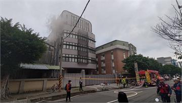 桃園工廠清晨火警　倉庫狂竄濃煙