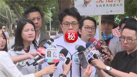 沈伯洋赴中山晨掃拜票　答完1事竟當場道歉？