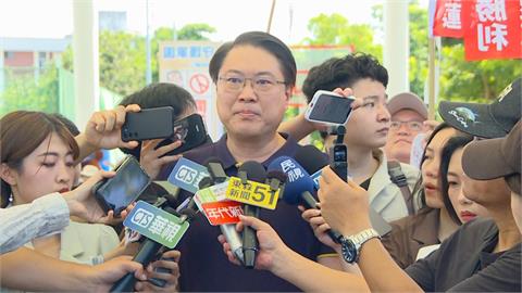 快新聞／挺護國大遶境！林右昌喊「眾人力量守護台灣」　籲花蓮人出來投票